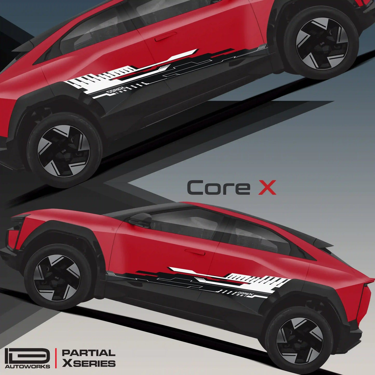 CoreX Edition Graphics for Mahindra BE6 desert myst