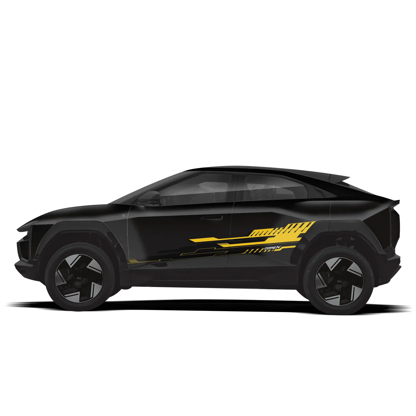 CoreX Edition Graphics for Mahindra BE6 desert myst