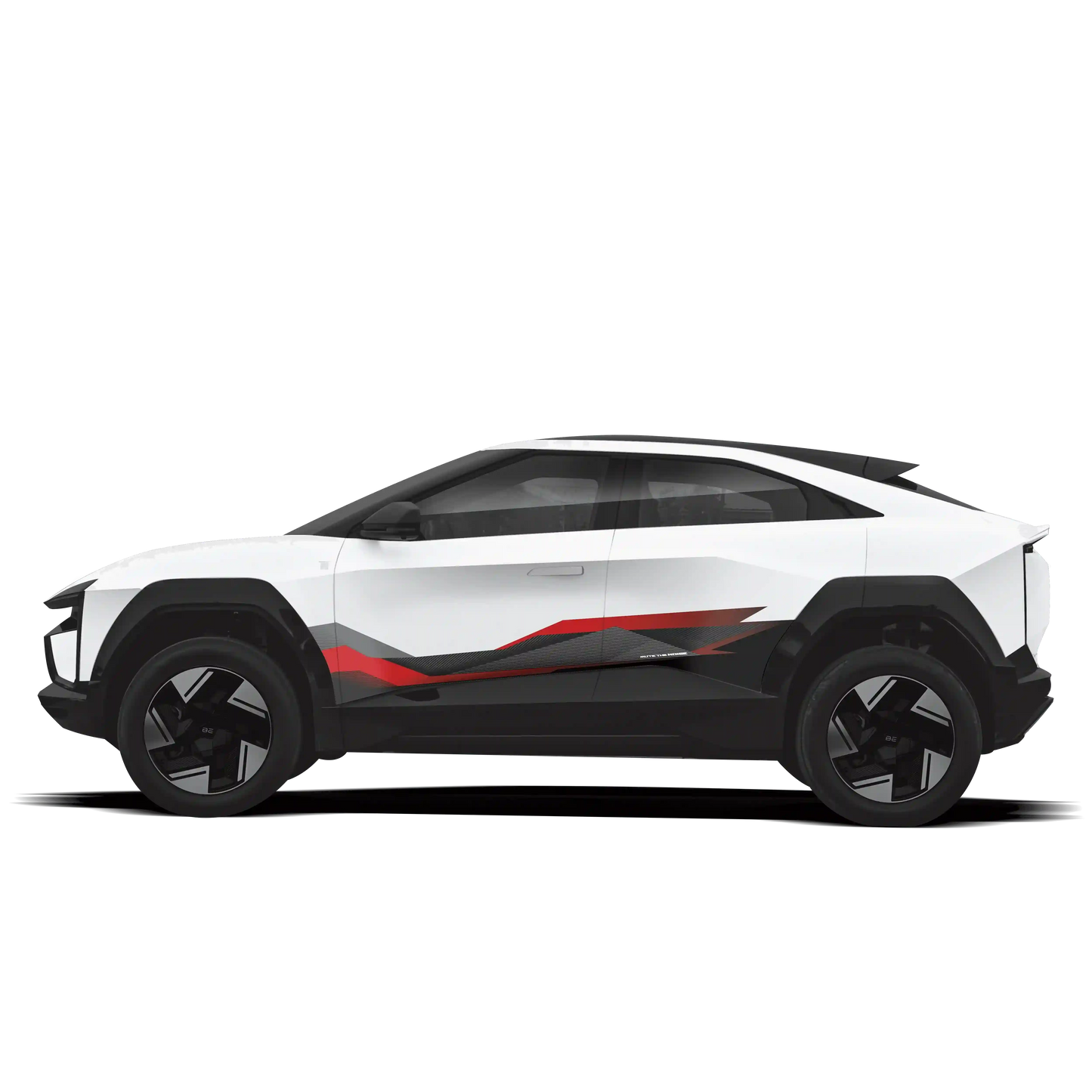 Mute The Noise Edition Graphics for Mahindra BE6 black