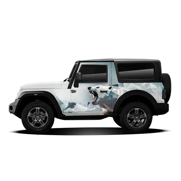 IDE One Off Edition - Snow Bear Edition | Mahindra Thar