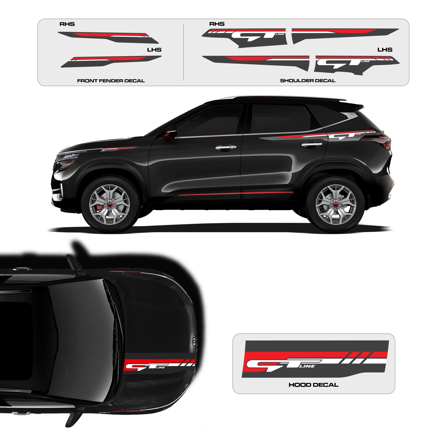 IDE GRAPHICS SERIES / GT Edition | KIA SELTOS