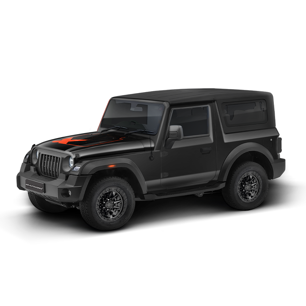 VentureX Edition Graphics for Mahindra Thar  IDE Graphic Series