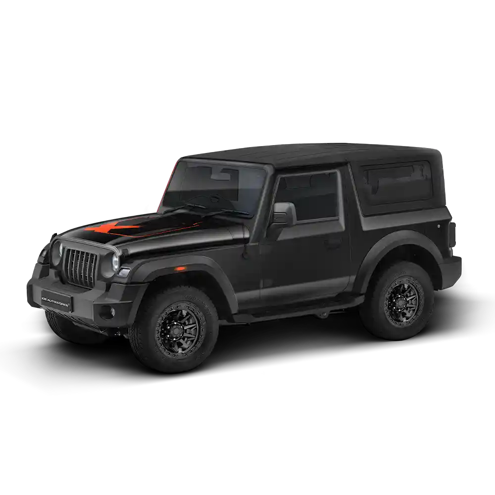 VentureX Edition Graphics for Mahindra Thar  IDE Graphic Series