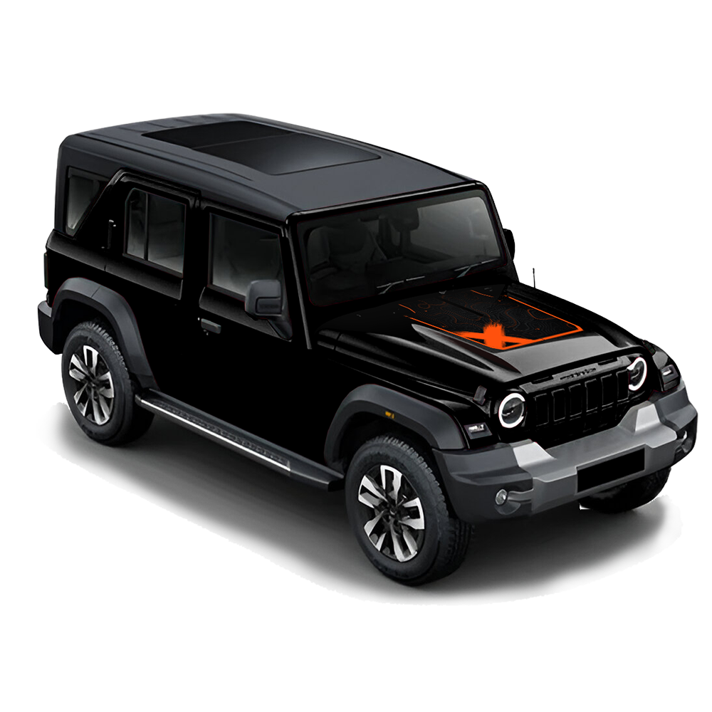 VentureX Edition Graphics for Mahindra Thar Roxx IDE Graphics Series