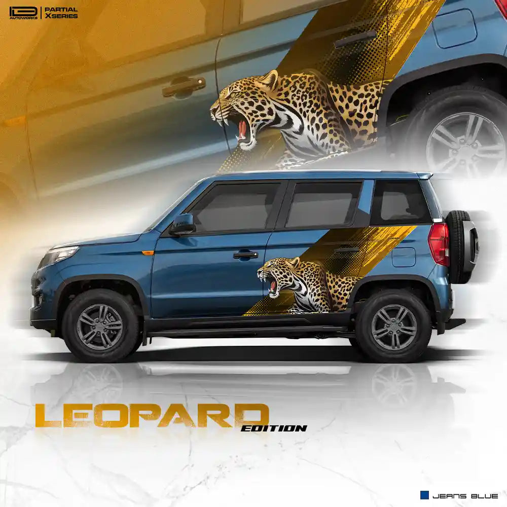 Leopard Edition Graphics for Mahindra Bolero Neo IDE Graphics Series