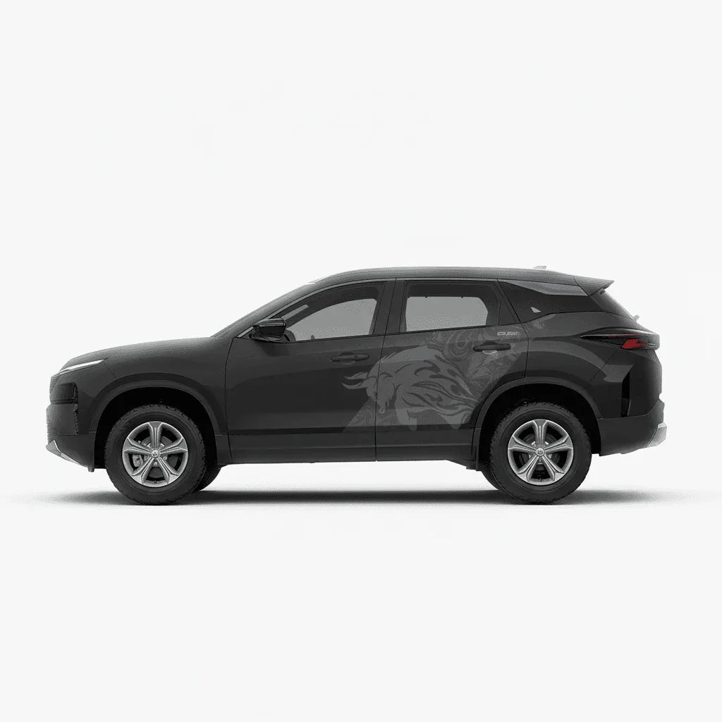 Bull Edition Graphics for Tata Harrier black