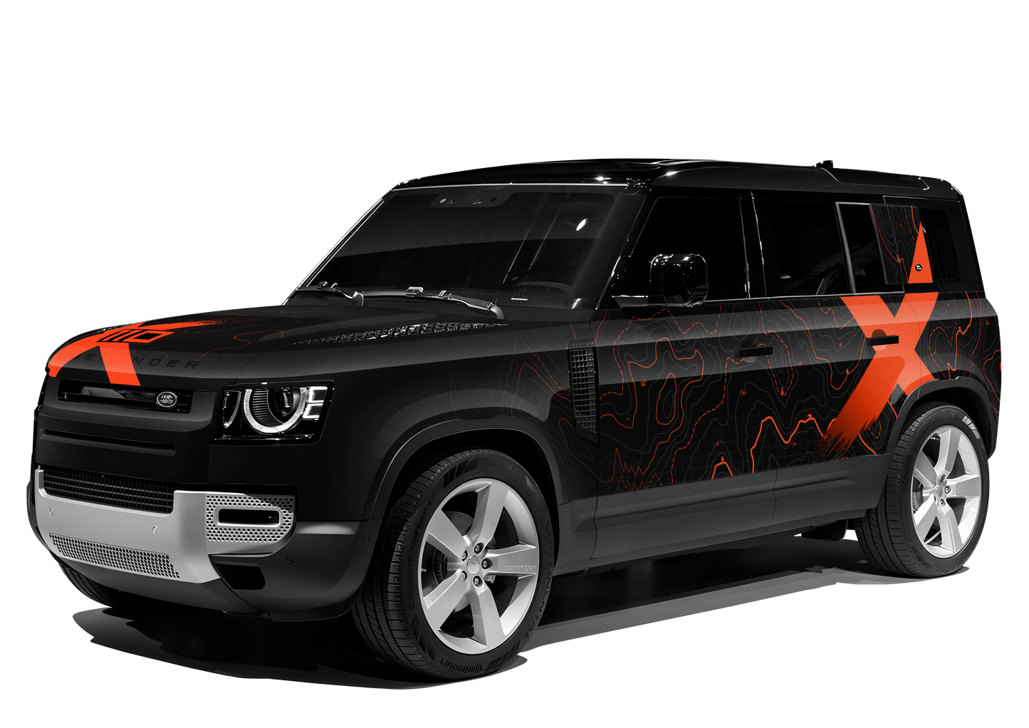 VentureX Edition Graphics for Land Rover Defender 110 | IDE Graphics Series