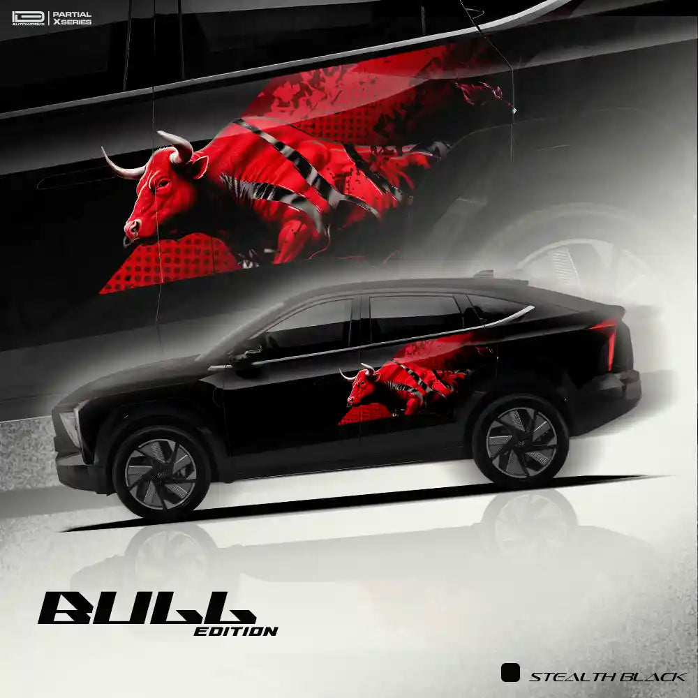 Bull Edition Graphics for Mahindra XEV 9E IDE Partial X Series