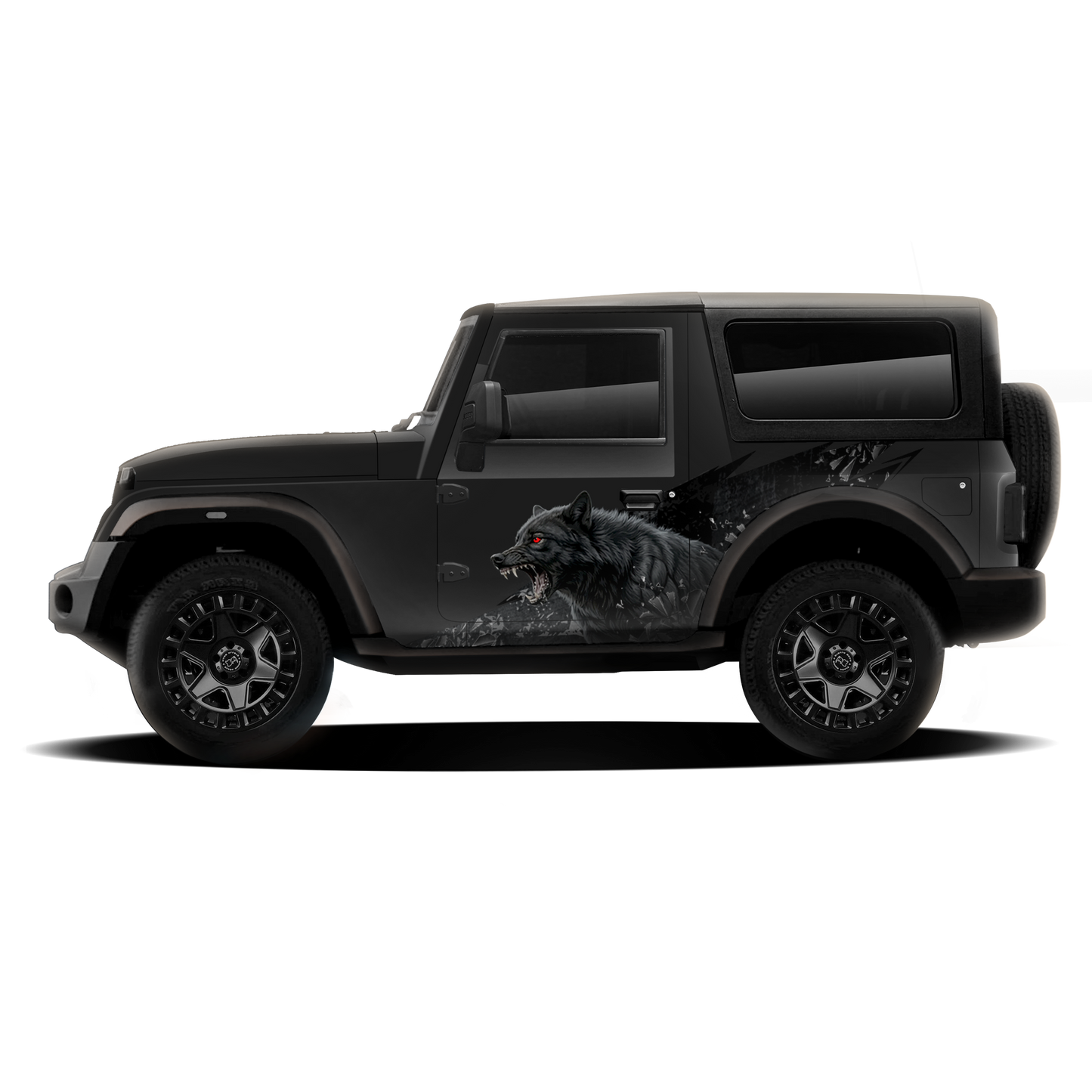 IDE Partial X Series - Wolf Edition | Mahindra Thar