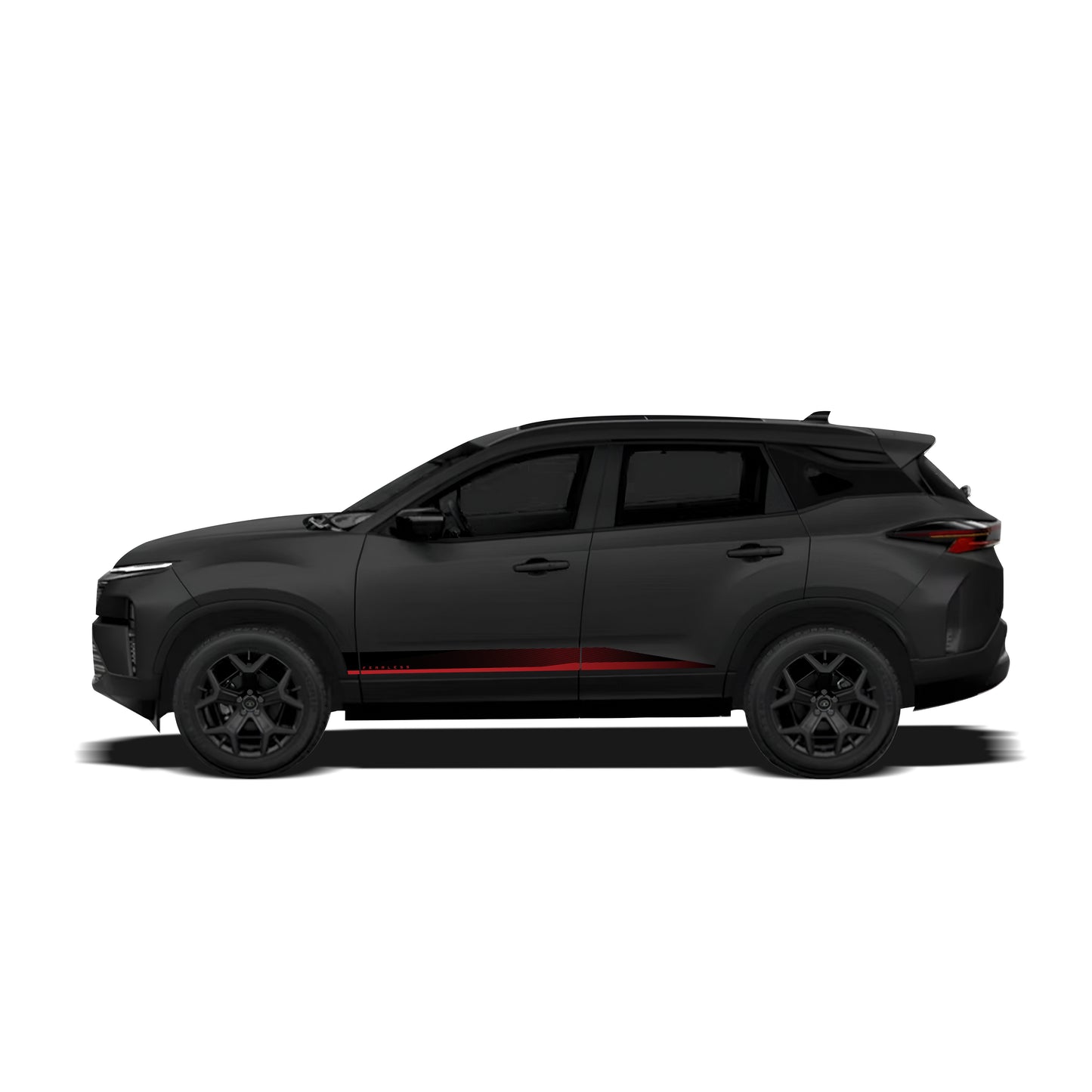 IDE GRAPHICS SERIES - Fearless Edition for Tata Harrier (Oberan Black)