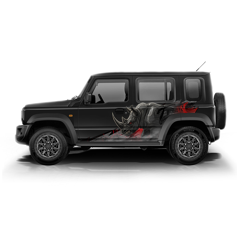 Rhino Edition Graphics for Maruti Suzuki Jimny IDE Partial X Series