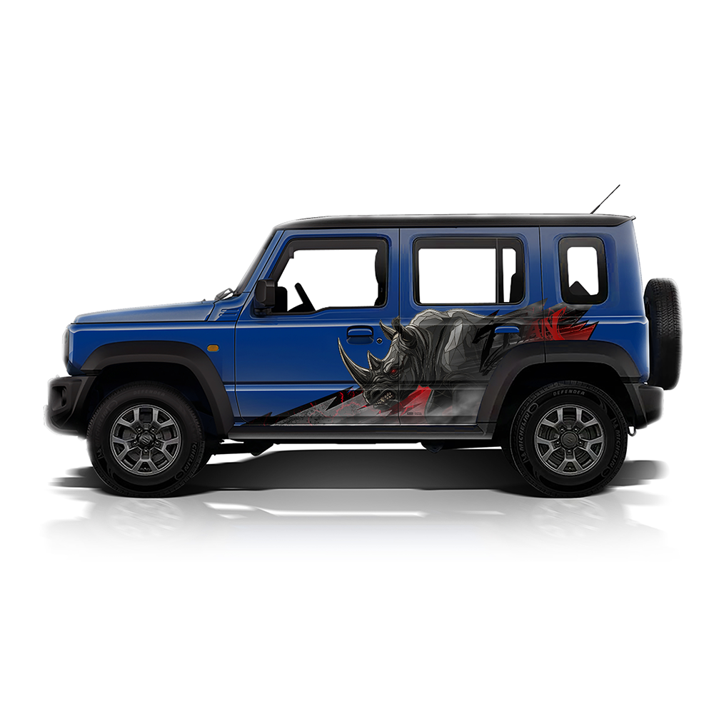 Rhino Edition Graphics for Maruti Suzuki Jimny IDE Partial X Series