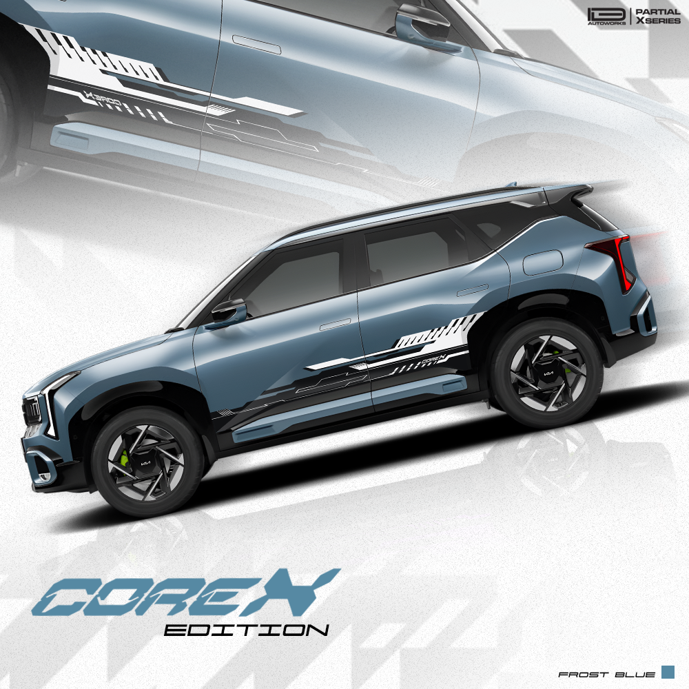 IDE Partial X Series – Corex Edition Kia Seltos 2026-blue