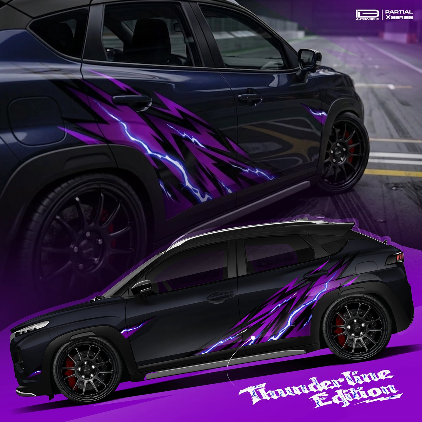 IDE Partial X Series – Thunderline Edition | Maruti Fronx