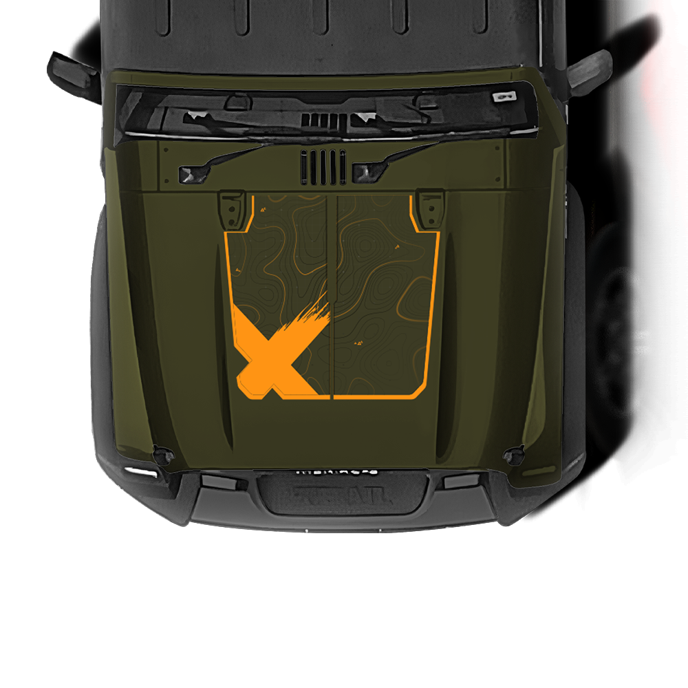 VentureX Edition Graphics for Mahindra Thar  IDE Graphic Series