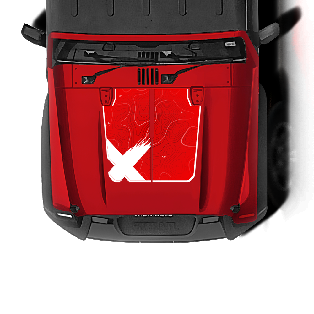 VentureX Edition Graphics for Mahindra Thar  IDE Graphic Series