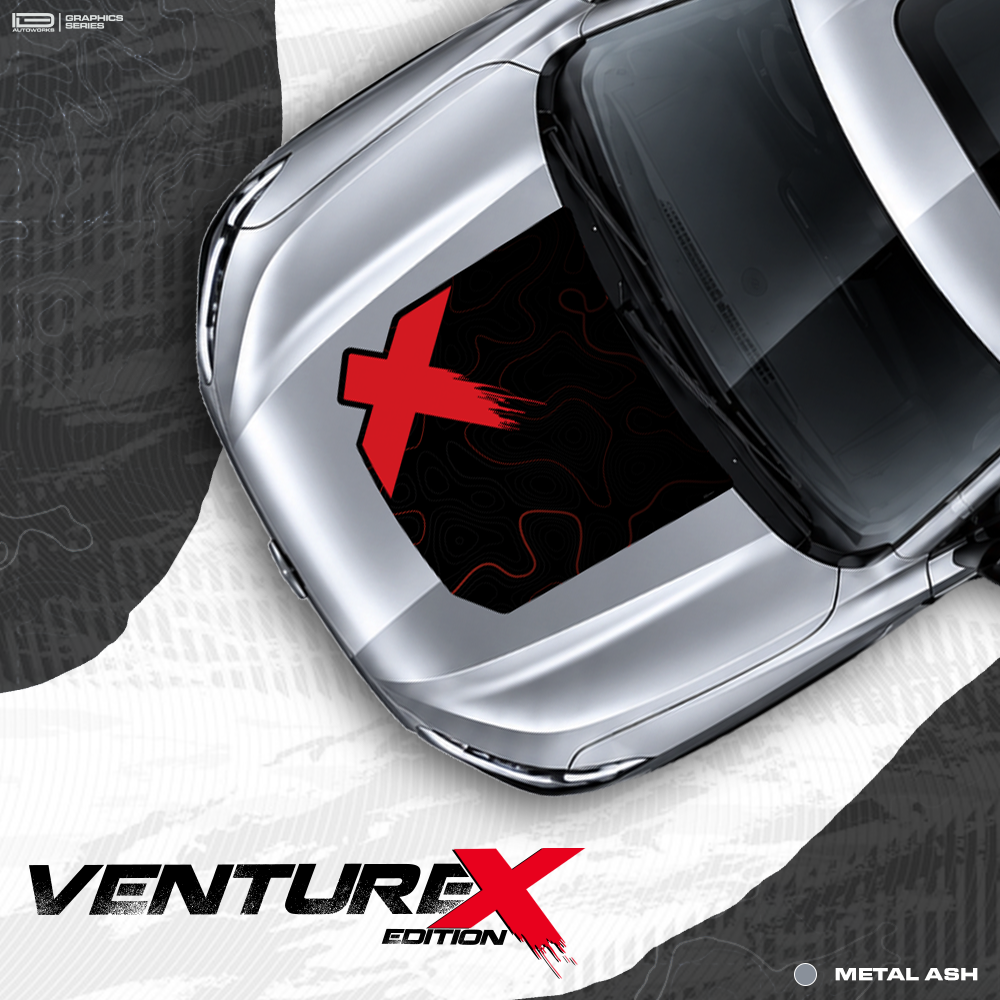 IDE Graphics Series - Venture X Edition | MG Gloster | Only Bonnet Graphic