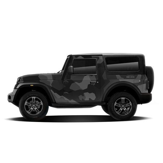 IDE ONE OFF EDITION - Camo Edition for Mahindra Thar (Napoli Black)