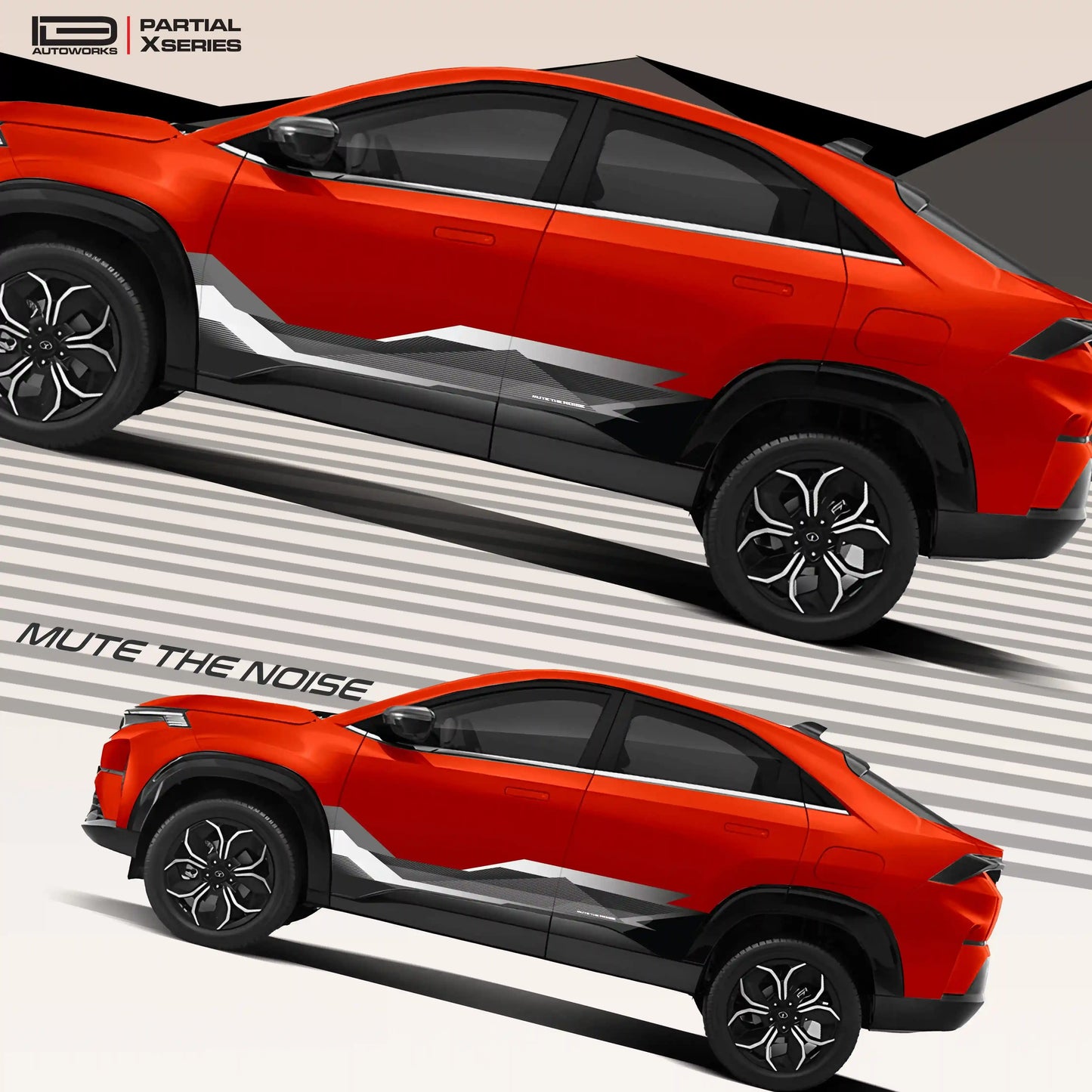 Mute The Noise Edition Graphics for Tata Curvv