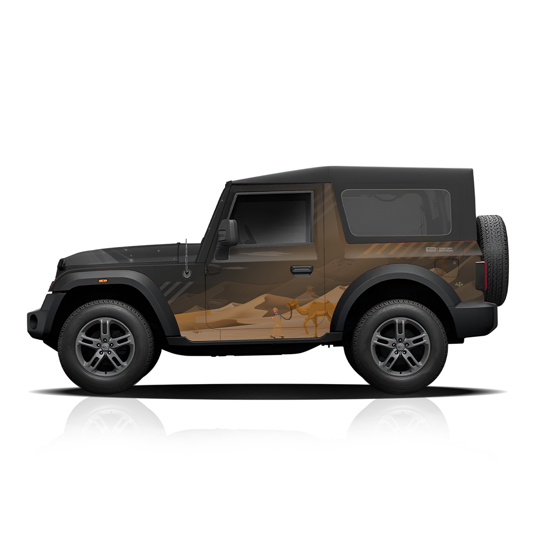 IDE ONE OFF EDITION - Desert Edition for Mahindra Thar (Napoli Black)