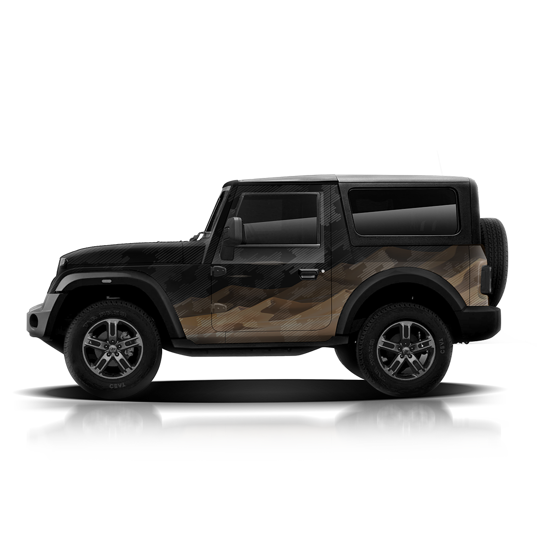 IDE ONE OFF EDITION - Dune Edition for Mahindra Thar (Everest White)