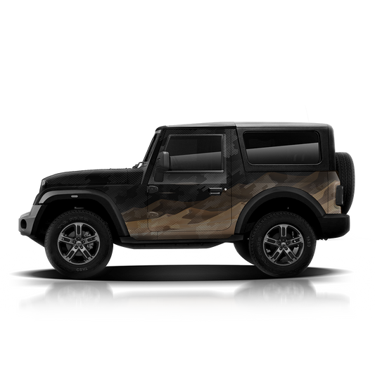 IDE ONE OFF EDITION - Dune Edition for Mahindra Thar (Everest White)