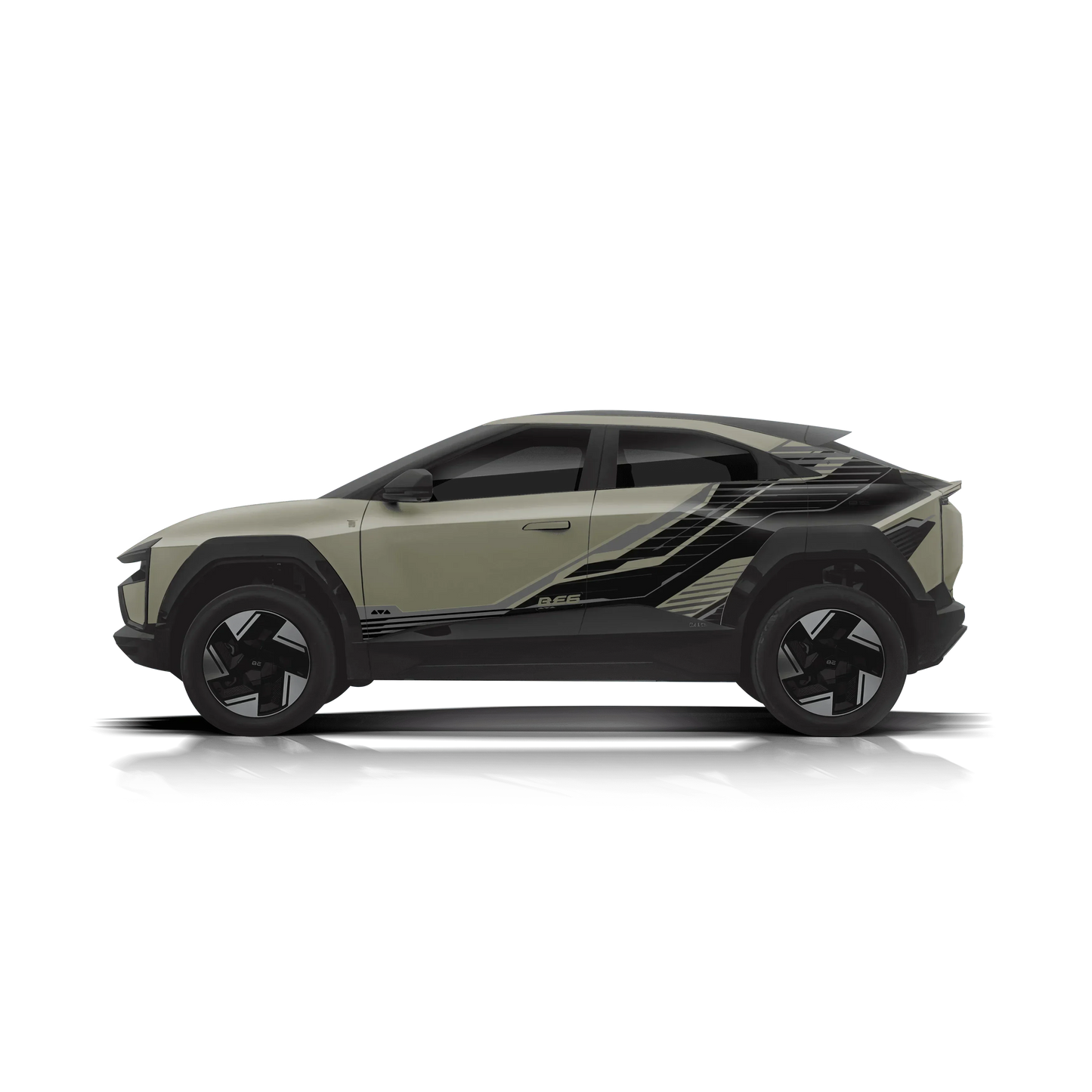 Hyperline Edition Graphics for Mahindra BE6 desert myst