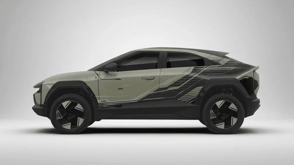 Hyperline Edition Graphics for Mahindra BE6 dessert myst