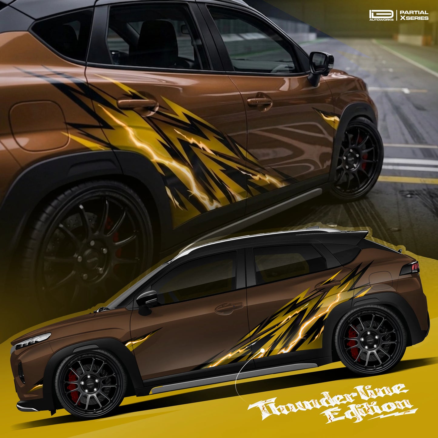IDE Partial X Series – Thunderline Edition | Maruti Fronx