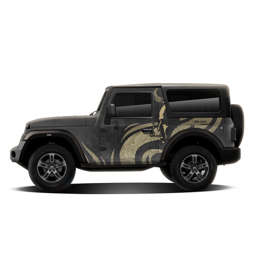 IDE ONE OFF EDITION - Godfather Edition for Mahindra Thar (Deep Grey)