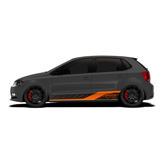 Aero Edition Graphics for VW Polo grey