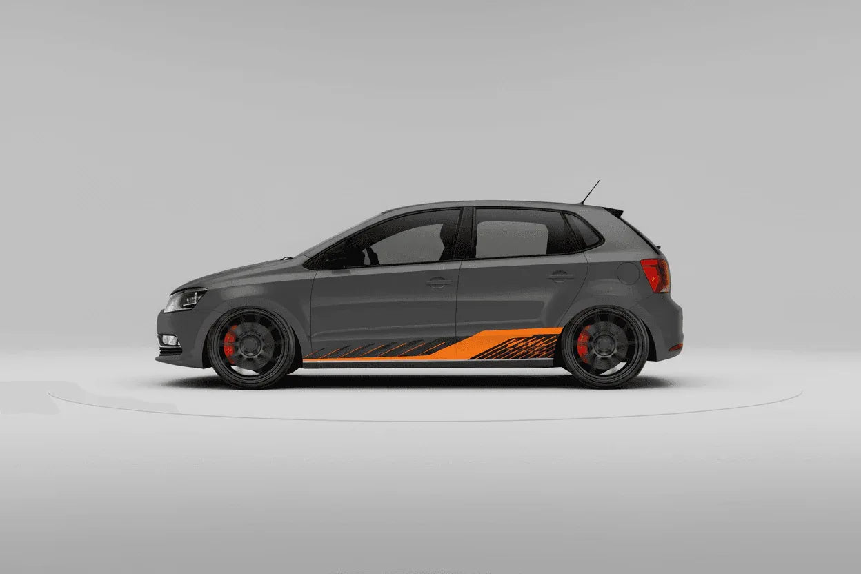 Aero Edition Graphics for VW Polo grey
