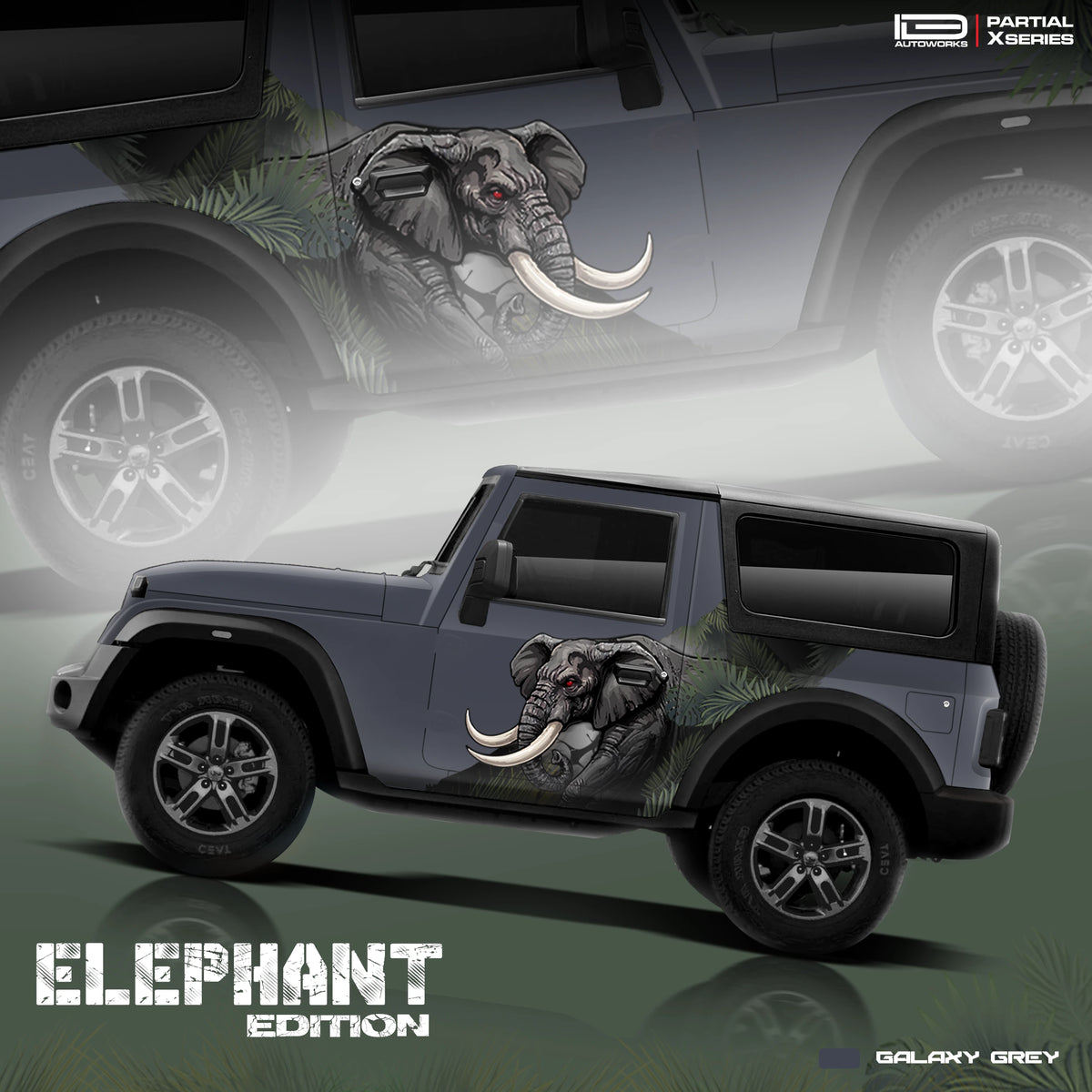 IDE Partial X Series – Elephant Edition Mahindra Thar