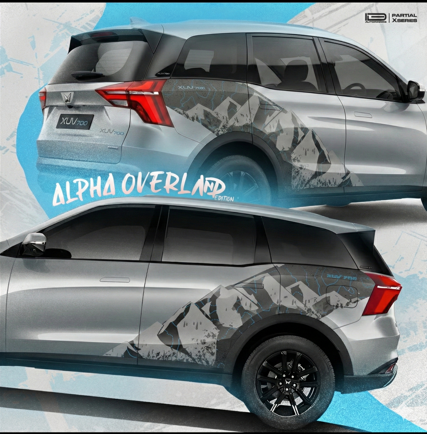 Alpha Overland Edition Graphics for Mahindra XUV700