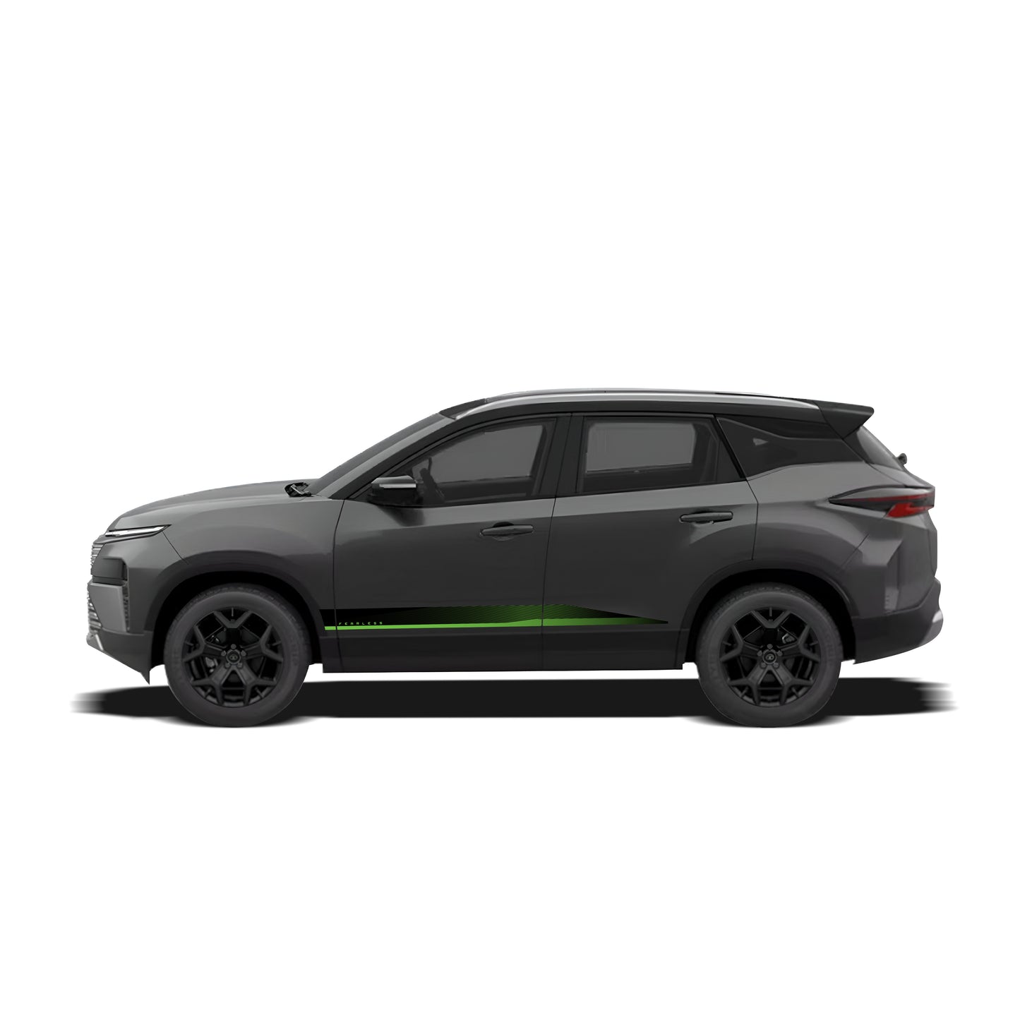 IDE GRAPHICS SERIES - Fearless Edition for Tata Harrier (Ash Grey)