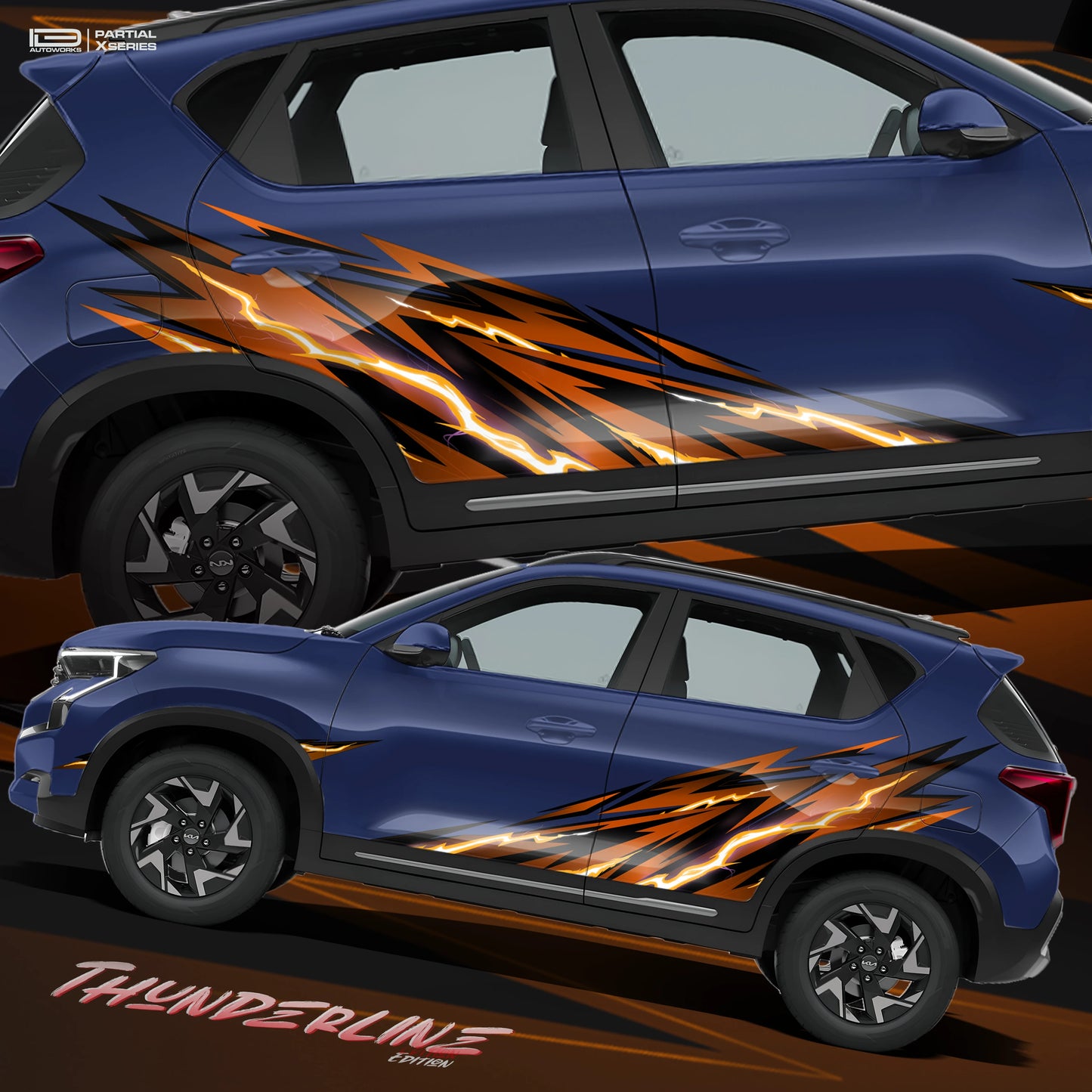 IDE Partial X Series – Thunderline Edition | Kia Sonet