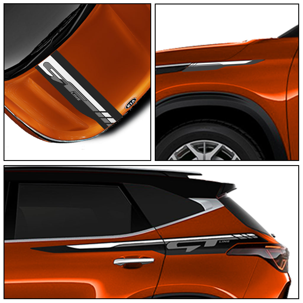 IDE GRAPHICS SERIES / GT EDITION / KIA / SELTOS (Punchy Orange)