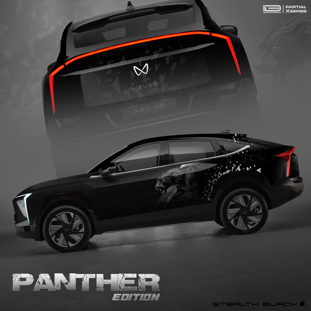 IDE Partial X Series – Panther Edition Mahindra XEV 9e 50% Coverage