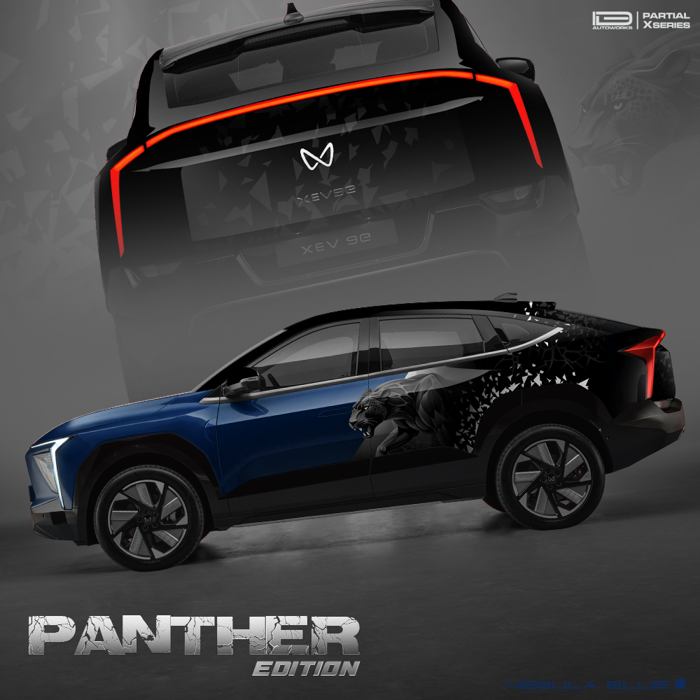 IDE Partial X Series – Panther Edition Mahindra XEV 9e 50% Coverage