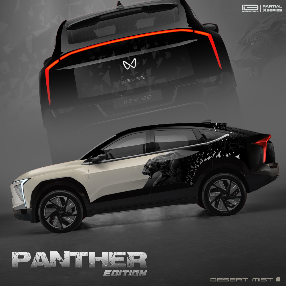 IDE Partial X Series – Panther Edition Mahindra XEV 9e 50% Coverage