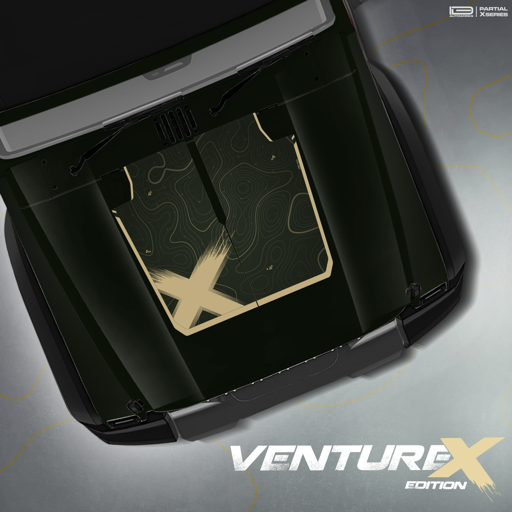 VentureX Edition Graphics for Mahindra Thar Roxx IDE Graphics Series