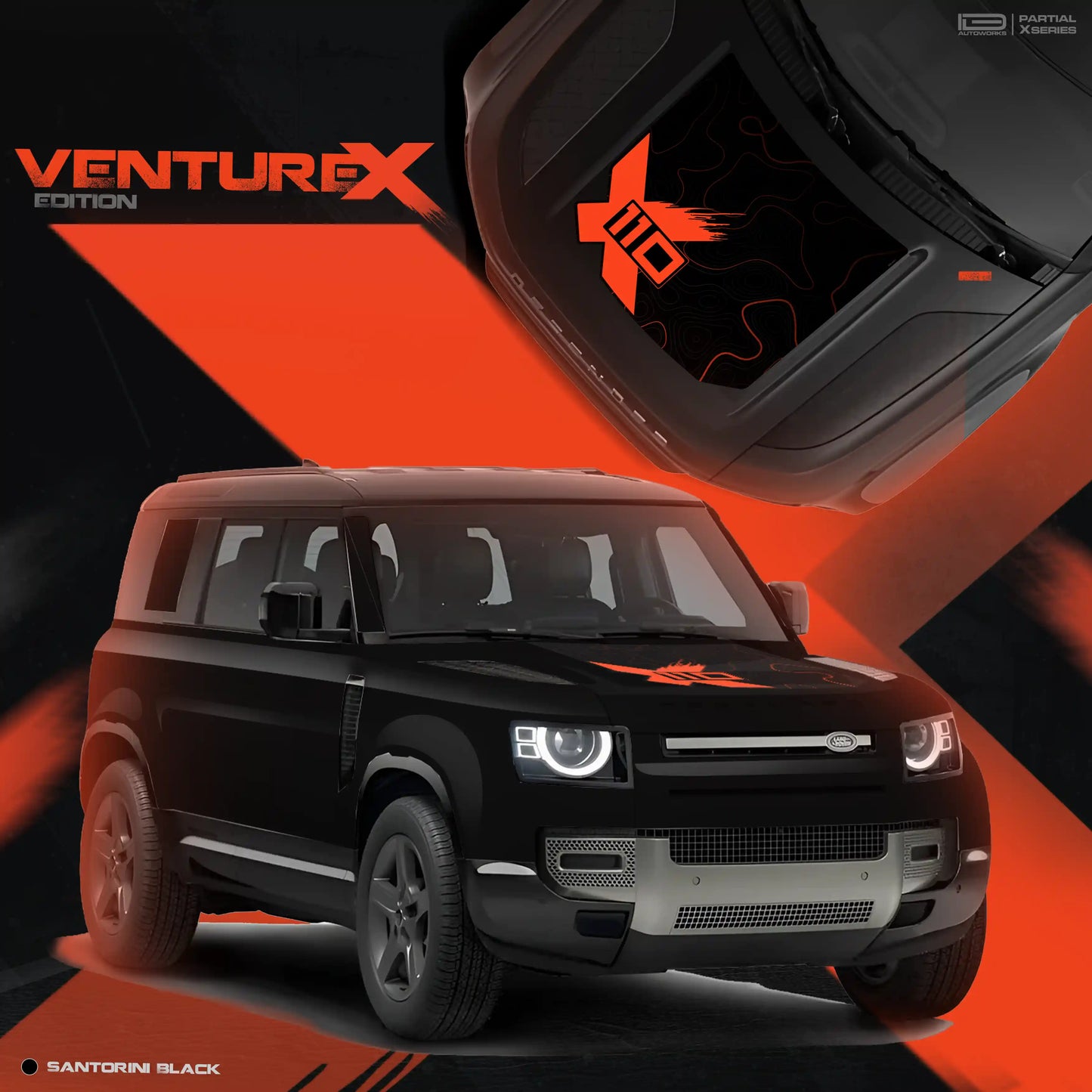 VentureX Edition Graphics for Land Rover Defender 110
