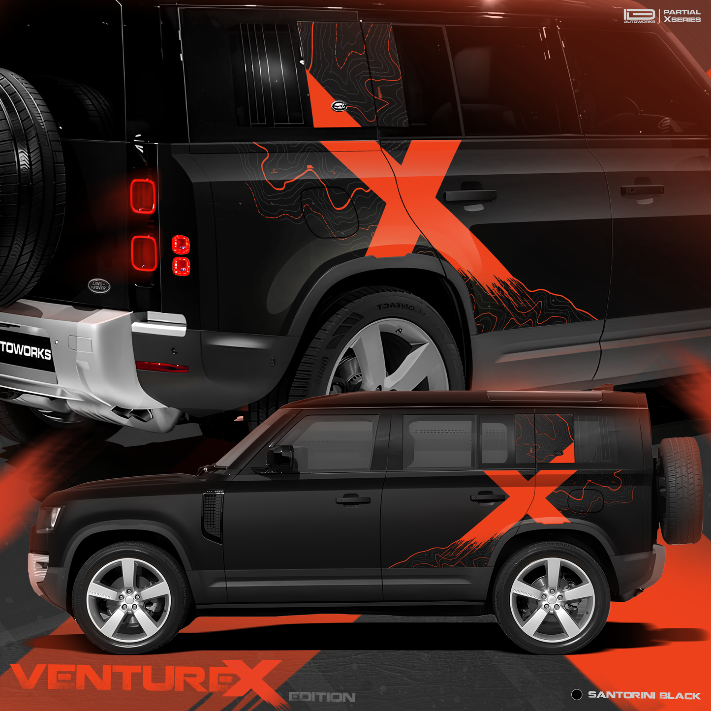 VentureX Edition Graphics for Land Rover Defender 110 
