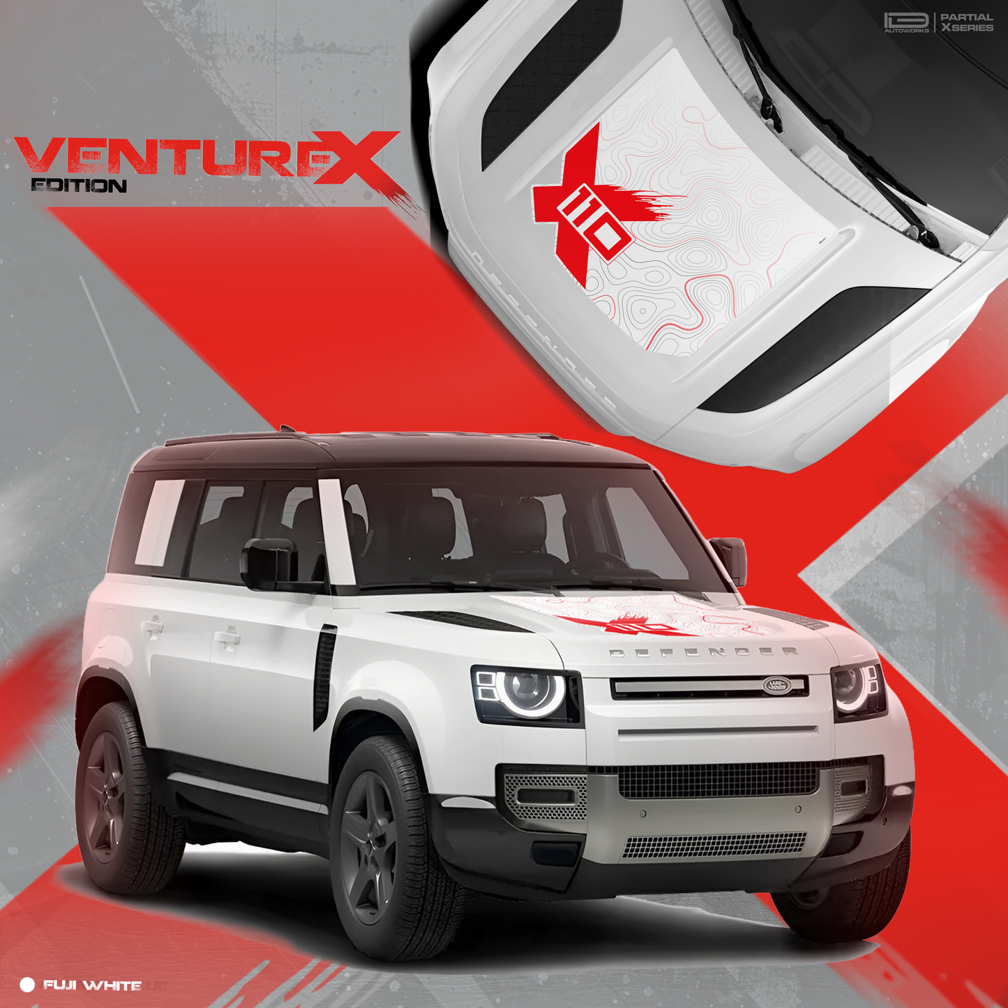 VentureX Edition Graphics for Land Rover Defender 110 