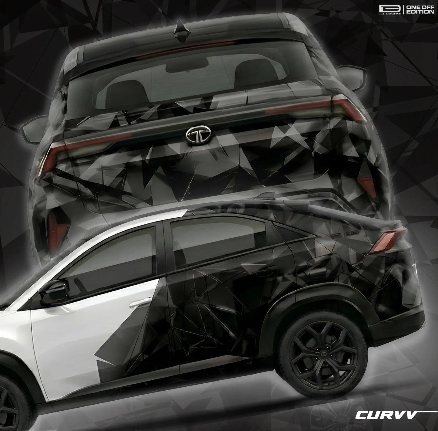 Shatter Strike Edition Graphics for Tata Curvv 