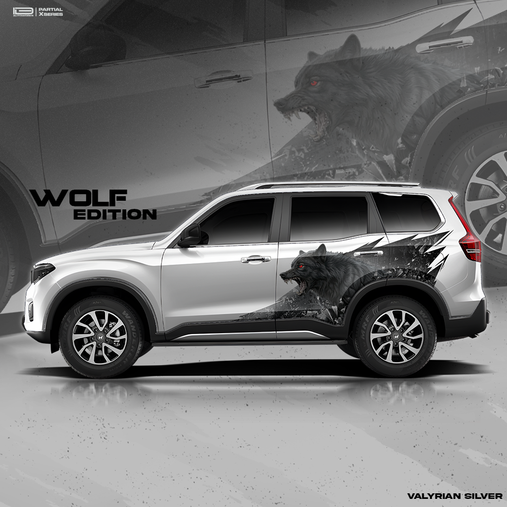Wolf Edition Car Graphics for Mahindra Scorpio-N  IDE Graphics Series