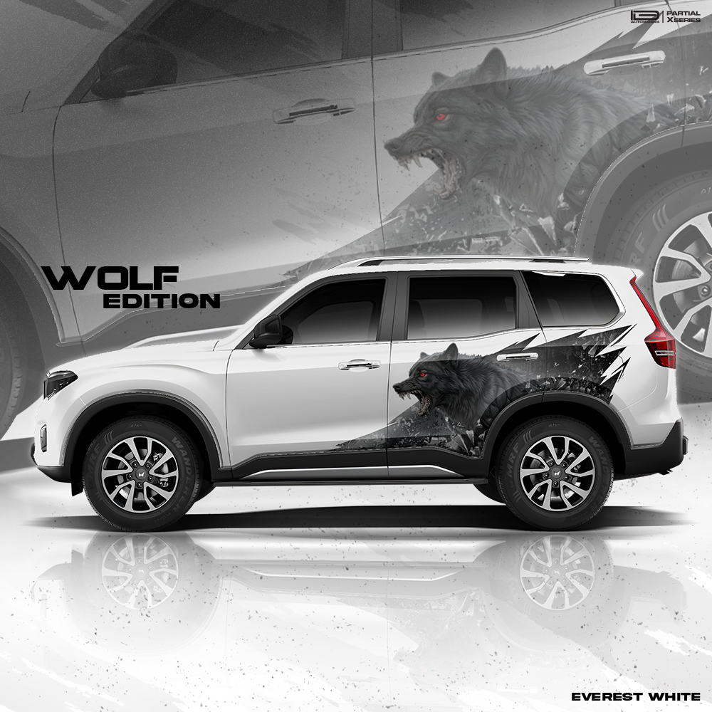 Wolf Edition Car Graphics for Mahindra Scorpio-N  IDE Graphics Series