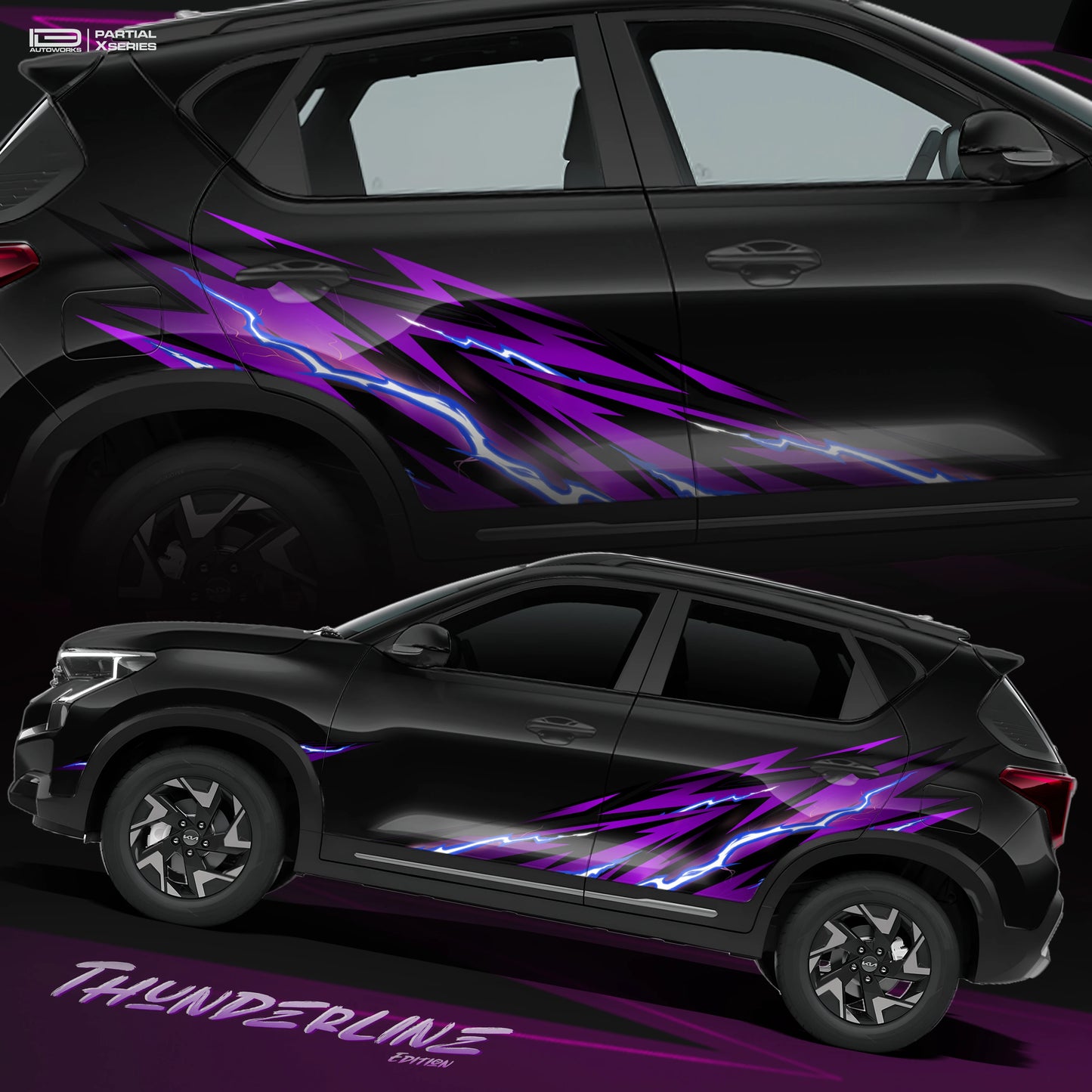 IDE Partial X Series – Thunderline Edition | Kia Sonet