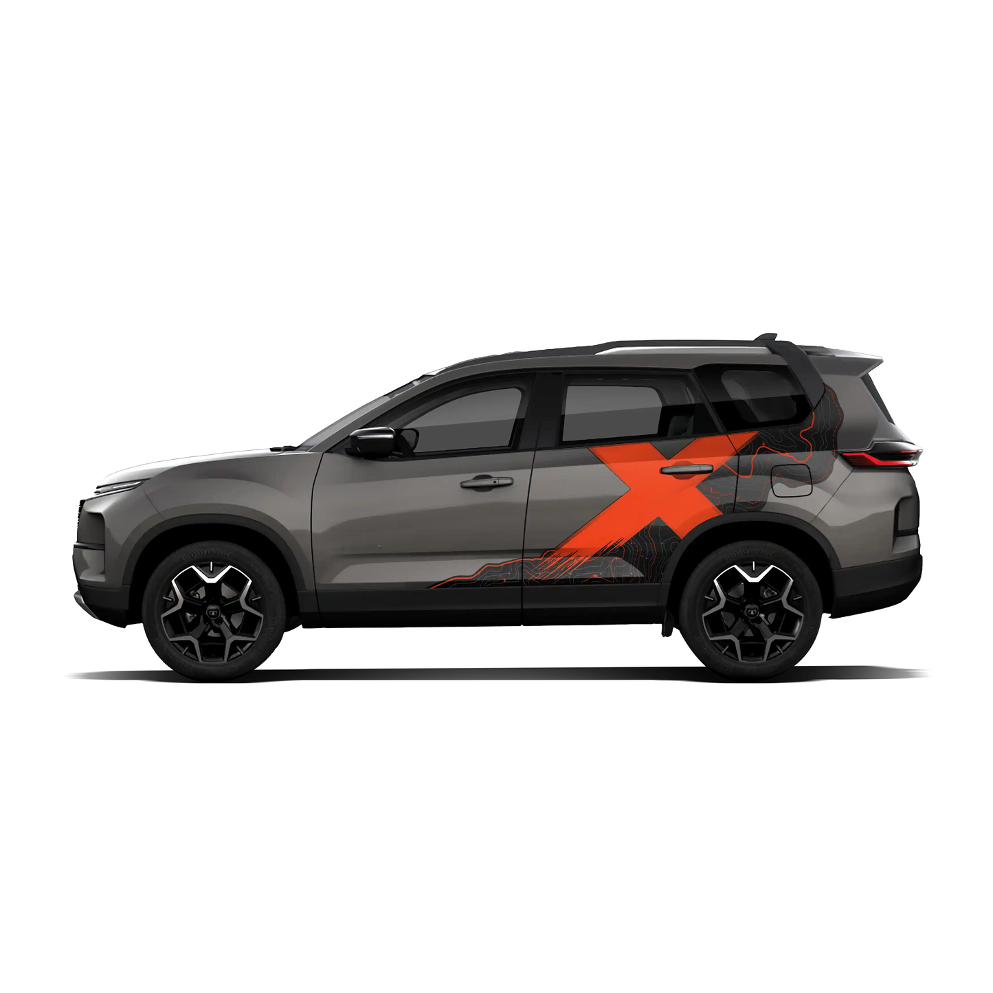 VentureX Edition Graphics for Tata Safari gold