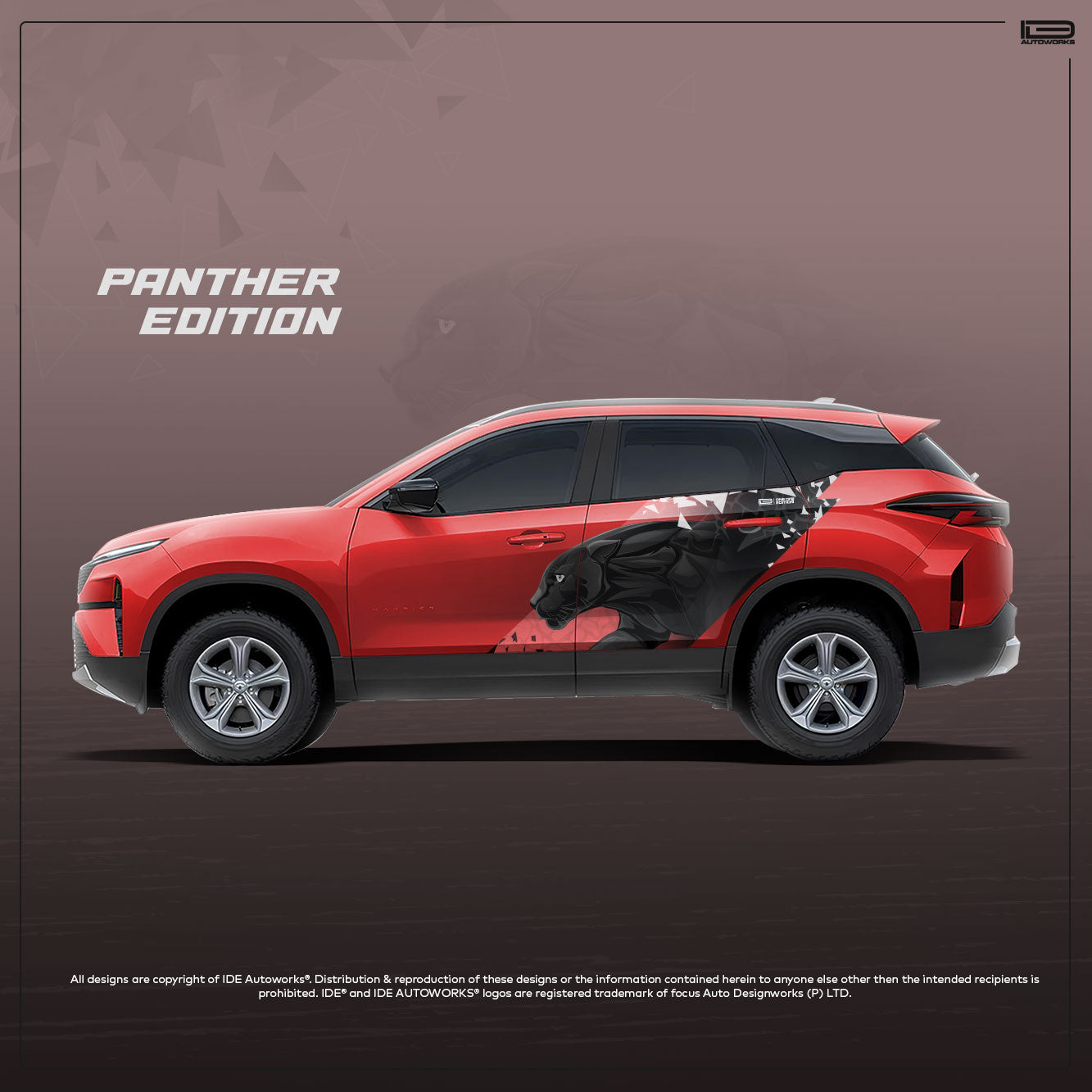 IDE Partial X Series –  Red Panther Edition | Harrier
